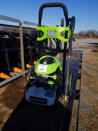 Greenworks New 2000 psi pressure washer