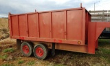 12' dump trailer