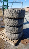 (4) Super swamper 41x14.50R18LT tires & Pro Comp