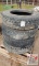 (4) Truck tires 11R22.5