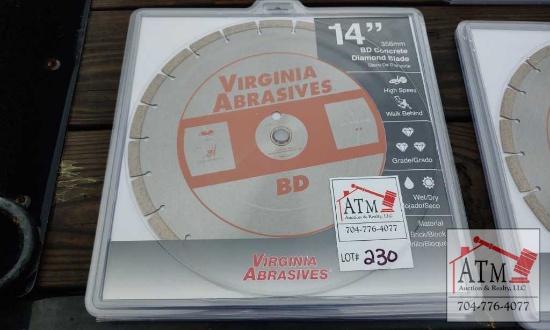 Virginia Abrasive 14" blades 3 per Pack