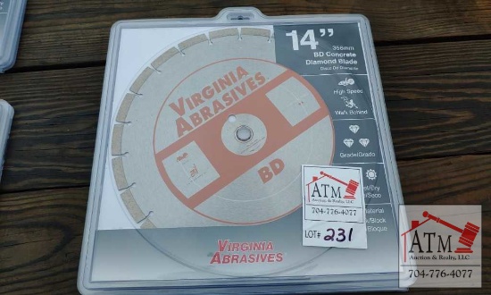 Virginia Abrasive 14" blades 3 per Pack