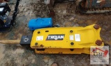 NEW Trojan 50 Class Mini Excavator Breaker Hammer