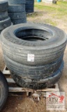 (3) Truck tires 275/80R22.5