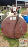 Fuel Tank with metered electric pump