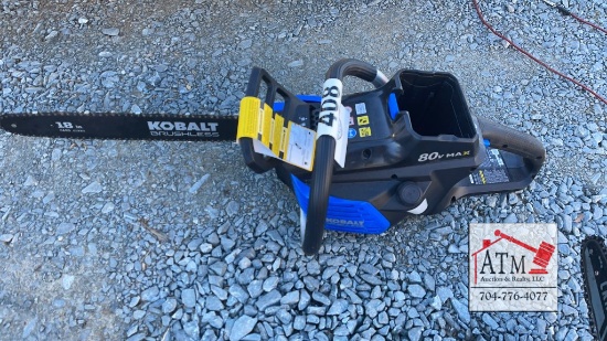 Kobalt 80V Chainsaw