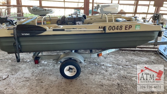 Pelican Bass Raider John Boat & Trailer