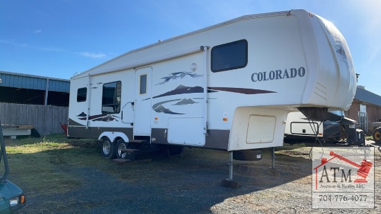 2008 28RK Colorado Fifth Wheel Travel Trailer