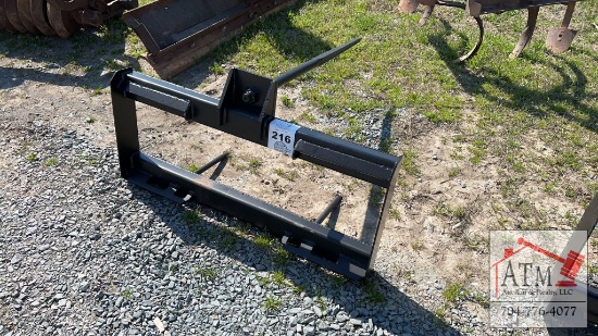 NEW Hay Spear - Skidsteer Attachment