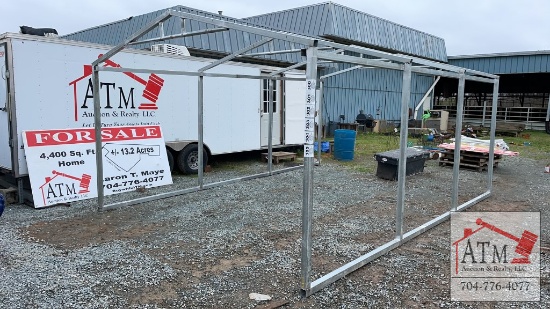 Galvanized Steel Building Frames 12' x 18'