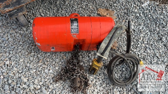 Lodestar 1 Ton - 110V Electric Chain Hoist