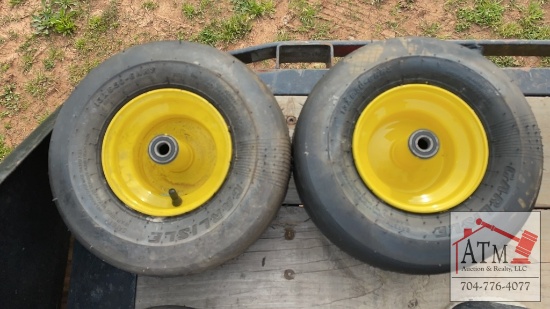 (2) NEW Carlisle 13x6.50-6 Wheel Assembly