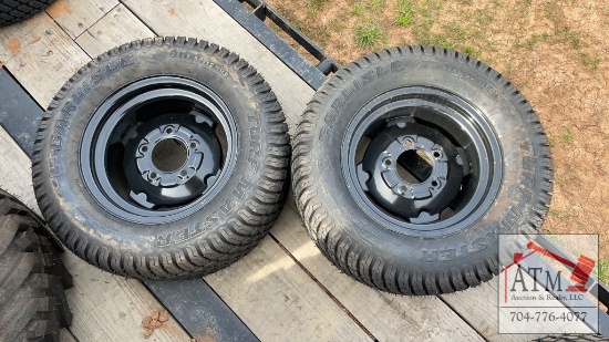 (2) NEW Carlisle Mower Wheel Assembly