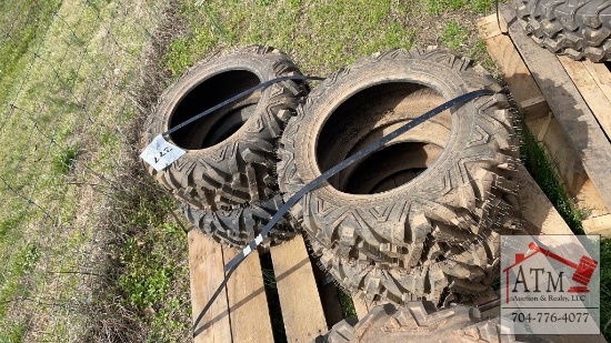 (4) ATV Tire Set