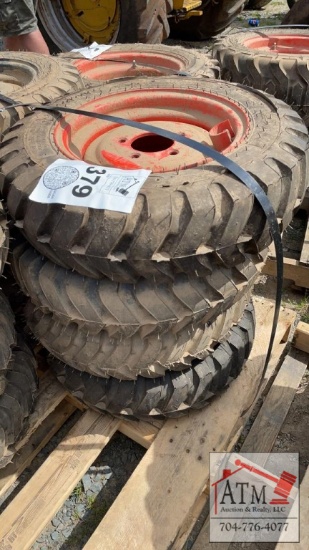 (4) Mini Loader Wheel Assembly