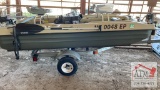 Pelican Bass Raider John Boat & Trailer