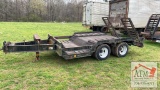 Fork Lift Trailer 11’ + 3’ Dovetail