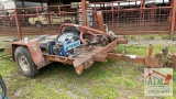 6’ x 11’ Ditch Witch Tilt Deck Trailer