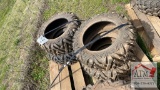 (4) ATV Tire Set