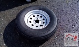 (1) New 225/R75-15 10-Ply 5 Lug - Tire/Wheel Assy