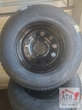 (1) New 225/R75-15 10-Ply 6 Lug - Tire/Wheel Assy