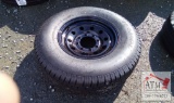 (1) New 235/80R-16 10-Ply 8 Lug - Tire/Wheel Assy