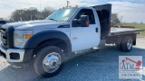 2012 Ford F-550 Flatbed Dump Truck