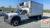 2016 Ford F-550 Refrigerated Box Truck