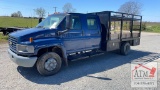 2003 Chevy 4500 Flatbed Crew Cab