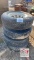 (4) 205/75R15 Tires, Came off axels in previous