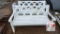 (2) Metal & Vinyl Benches