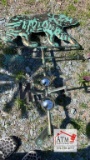 Metal Bear Weathervane