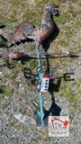Metal Rooster Weathervane