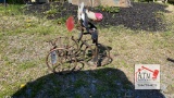 Metal Cow on Tricycle