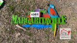 Metal Margaritaville Sign