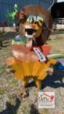 Metal Man Playing Accordion
