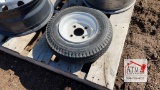 (1) Small Trailer Tire 4.8 4 Lug