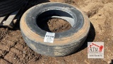 (1) 275/80R22.5 Tire