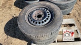 (3) 5 Lug 205/70R15 Tires