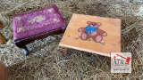 (2) Small Stools