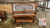 Upright Piano with Bench