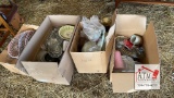 (4) Boxes of Misc Glassware