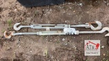 (2) Large Turnbuckles