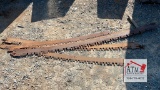 Lot of Two Man Cross Cut Saws, No Handles