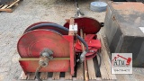 (3) Hose Reels & (1) Grease Pump
