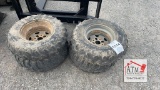 (4) ATV Tires