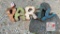 Metal Party Sign