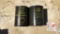 (2) 1 Lb Military Grease Cans (1960’s)