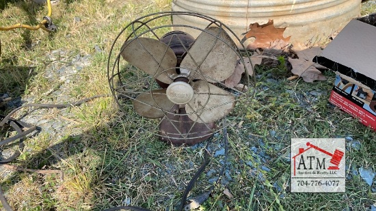 Antique Wizard Fan