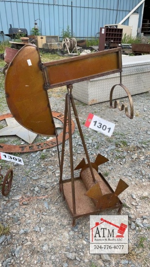 Metal Oil Rig
